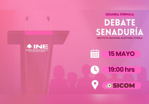 #EnVivo I Aquí puedes ver del debate de la segunda fórmula al Senado por Puebla