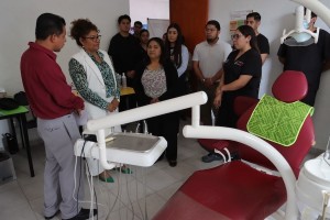 Tere Alfaro acerca atención dental a la Inspectoría de Nuevo León