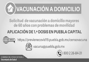 Vacunación a domicilio 