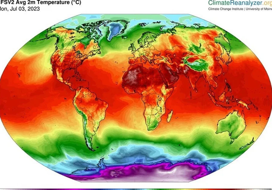El planeta, más caliente que las elecciones en México