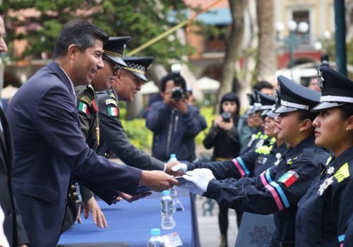 Se suman 46 nuevos policías municipales en Puebla capital