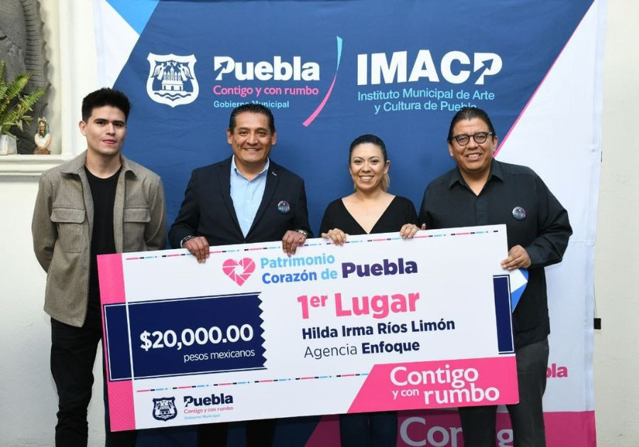 Entregan premios de Concurso de Fotografía del Ayuntamiento de Puebla