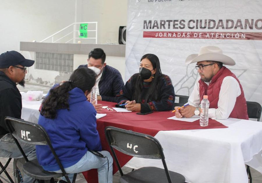 Ofrece SDR atención en Soltepec con el Martes Ciudadano