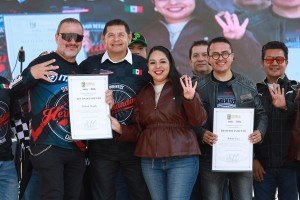 Alejandro Armenta y Tonantzin Fernández encabezan Mega Rodada con Causa en San Pedro Cholula