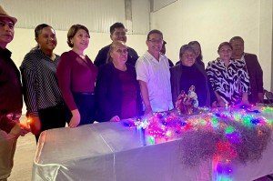 Pavel Gaspar convive con familias en posadas de Acatlán de Osorio e Izúcar de Matamoros