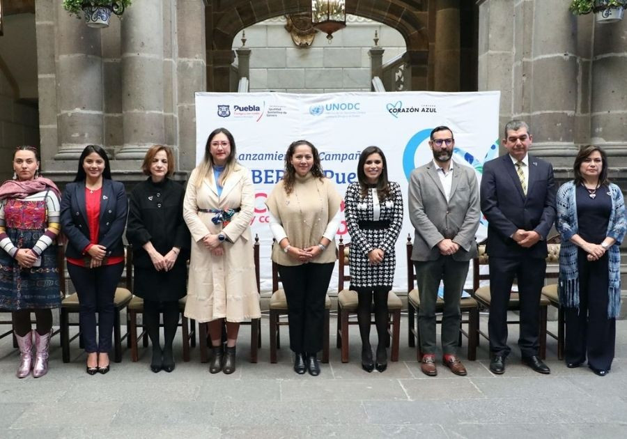 Presentan Ayuntamiento de Puebla y UNODC campaña contra trata de personas