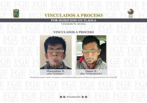 Vinculados a proceso por homicidio en Tlaola