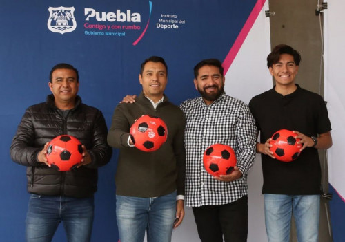 Presenta Ayuntamiento de Puebla el Torneo Municipal de Fut-7