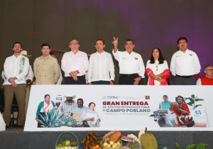 Destaca Sergio Salomón crecimiento de producción de mezcal en Puebla