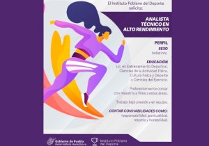 Abre INPODE convocatoria para analistas técnicos en Alto Rendimiento y Deportivo