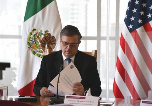 El canciller mexicano