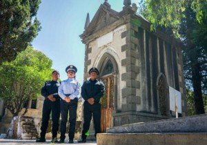 Policía Auxiliar refuerza presencia operativa por conmemoración de Día de Muertos