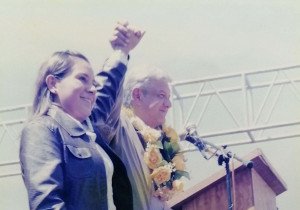 AMLO en Tecamachalco, Puebla, en 2006