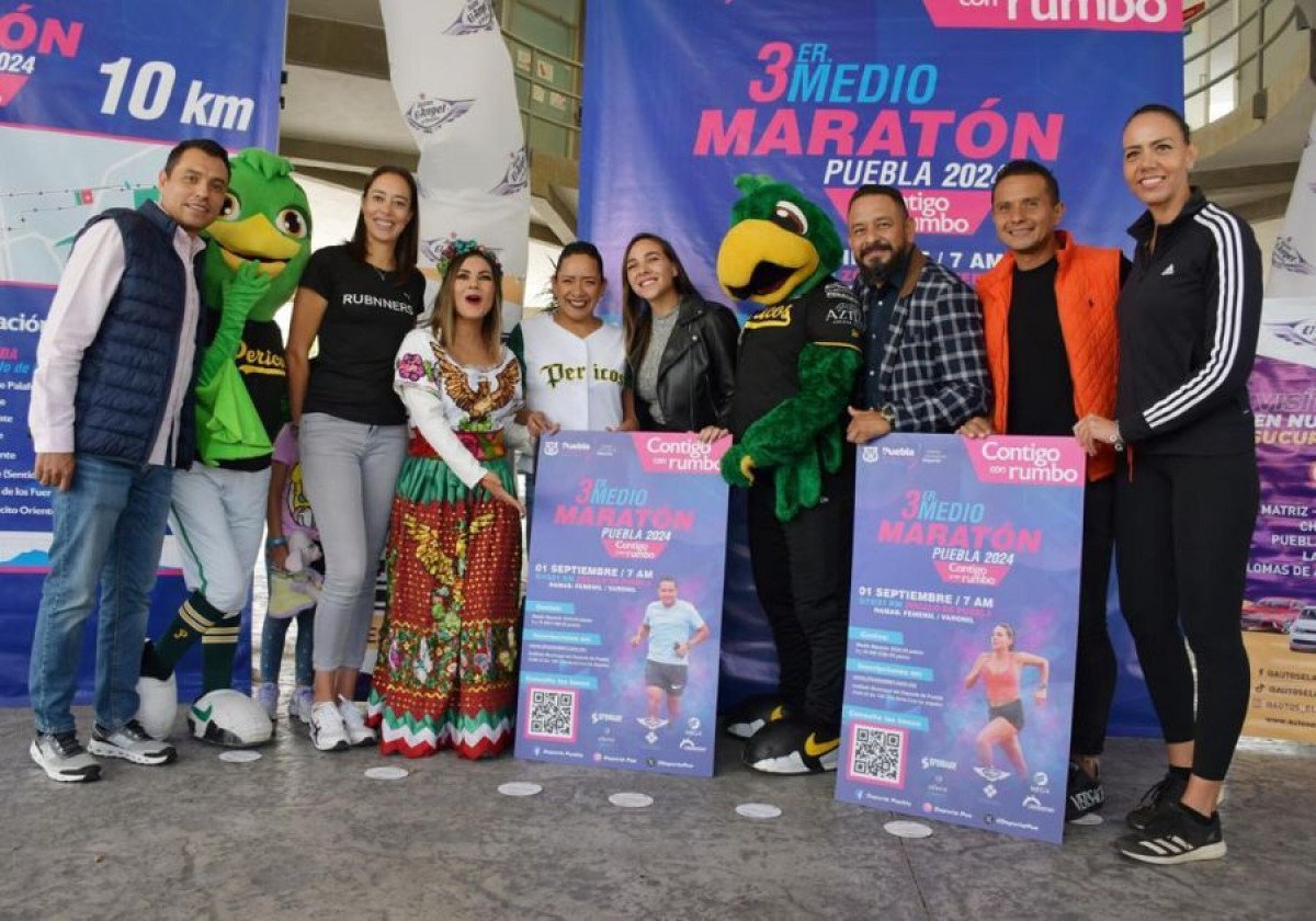 Alista gobierno municipal la Tercera Edición del Medio Maratón Puebla 2024 – Exilio.mx