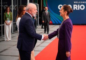 Impulsa Sheinbaum en el G20 reforestación global con gasto militar