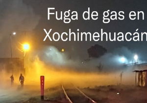 Xochimehuacán fuga de gas 