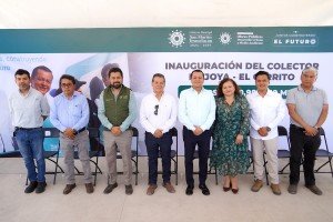Inaugura gobierno de Juan Manuel Alonso colector "La Joya-El Cerrito", obra clave para sanear el río Atoyac en Texmelucan