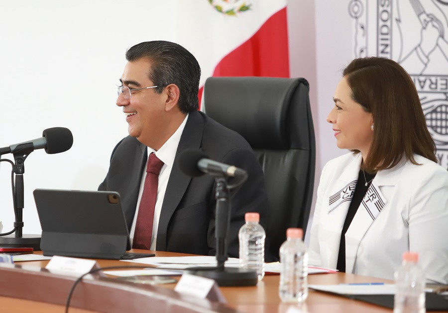 Reuniones con los alcaldes ratifican que Puebla tiene un gobierno presente: Sergio Salomón