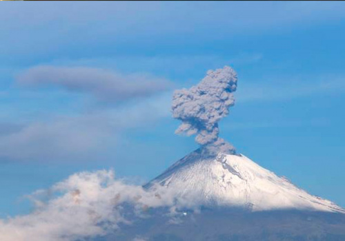 Protección Civil alerta por posible caída de ceniza volcánica en la CDMX