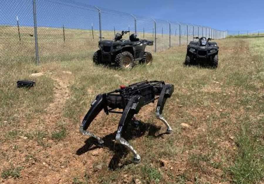 Perros robots vigilarán la frontera
