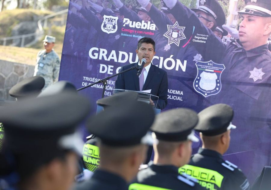 Fortalece Puebla capital su cuerpo de seguridad con 61 nuevos policías