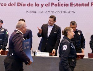 Gobierno de Puebla reconoce y dignifica valor policial