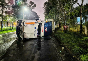 Lluvia y exceso de velocidad provocan accidentes en Puebla