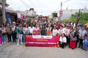 Arranca Pepe Chedraui rehabilitación vial en la Junta Auxiliar de San Sebastián de Aparicio
