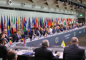 México participa en Cumbre para la Paz en Ucrania, celebrada en Suiza