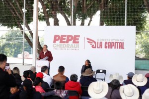 Consolida Pepe Chedraui acciones en favor de las familias en San Andrés Azumiatla
