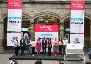 Realizan Sorteo Predial 2022 del Ayuntamiento de Puebla