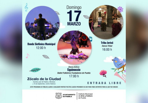 Presentan actividades culturales en Centro Histórico de Puebla