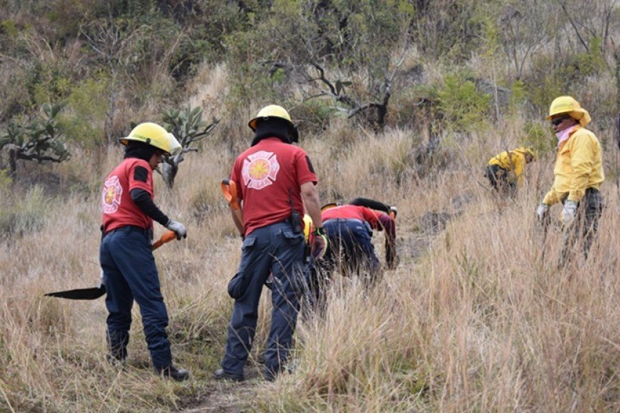 Gobierno de San Pedro Cholula refuerza la capacitación en prevención y combate de incendios forestales
