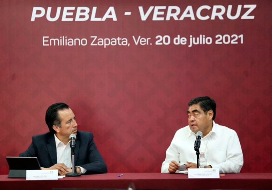 Firman convenio por seguridad de Puebla y Veracruz