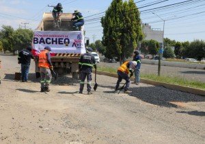 Arranca programa de bacheo en San Andrés Cholula