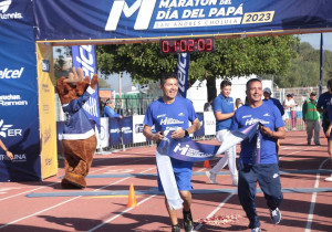 Se une ERP a celebraciones del Medio Maratón del Día del Padre 2023