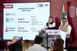 Gobierno del estado genera bienestar con viviendas en San José Chiapa