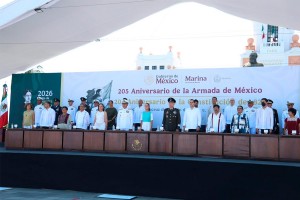 Gracias por defender nuestra soberanía: Sheinbaum a la Armada