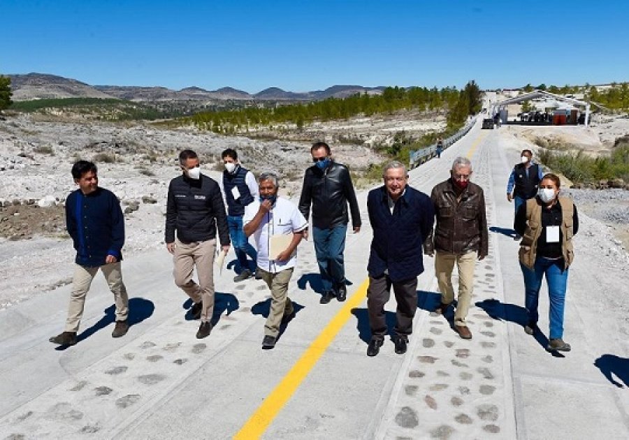 Caminos de concreto en Oaxaca, obras para un mejor futuro: Arganis