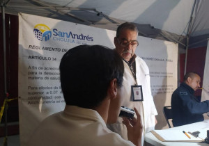 Para salvar vidas, continúa vigente Operativo Alcoholímetro en San Andrés Cholula
