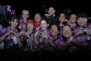 Todo un éxito la primera Carrera de la Mujer