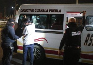 Operativo Pasajero Seguro  en San Pedro Cholula 