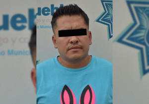 Detiene Policía Municipal de Puebla a un integrante de “Los Lampones”