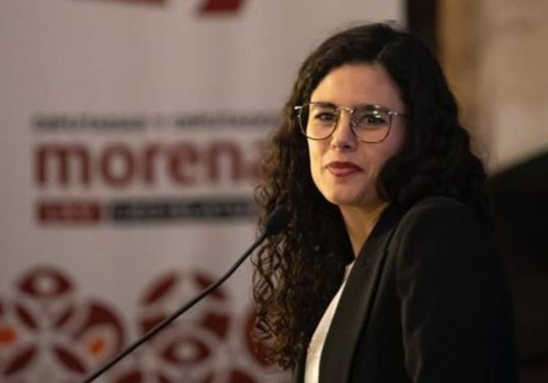 Luisa María Alcalde, firme en su camino a la dirigencia de Morena