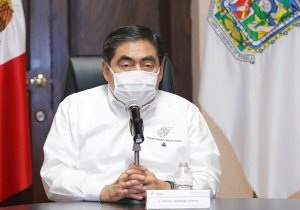 Puebla comienza a bajar la curva de contagios, afirma Barbosa