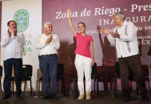 Sinaloa va a continuar reforzando su esencia como productor de alimentos: Claudia Sheinbaum