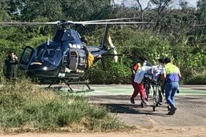 Realiza SUMA traslado aéreo de urgencia de una mujer con preeclampsia severa