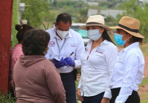 Levanta Bienestar padrón de beneficiarias en la capital poblana