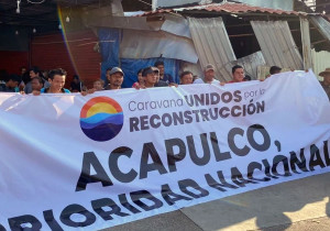 Politiquería caravana de damnificados que salió de Acapulco a CDMX: AMLO