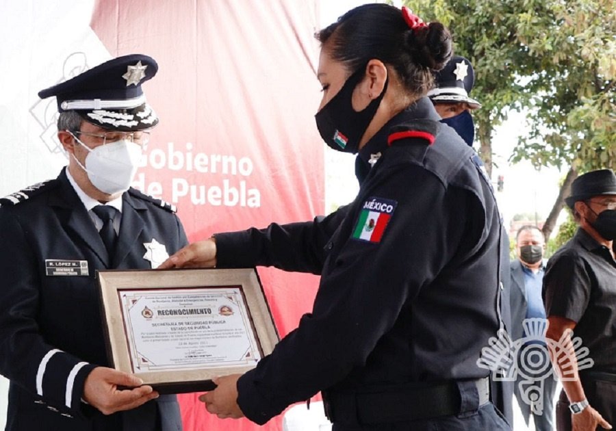 SSP entrega certificados a bomberos